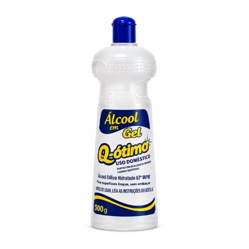 alcool em gel 67 500g q-otimo