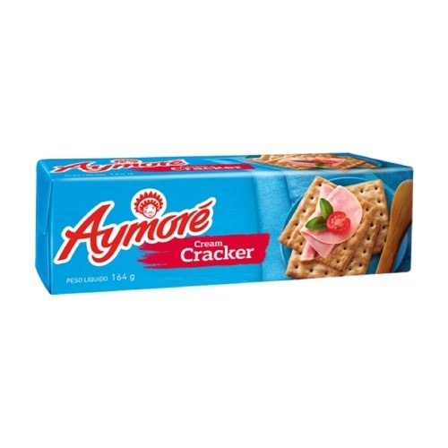 biscoito cream cracker aymore 164g
