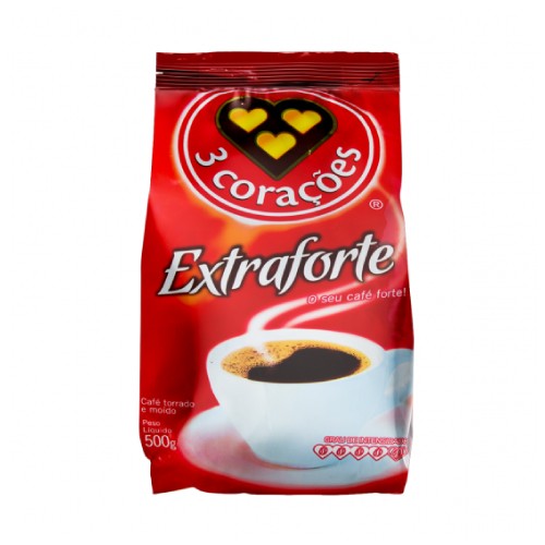 Café Extraforte Almofada - Pacote 500g - 3 Corações