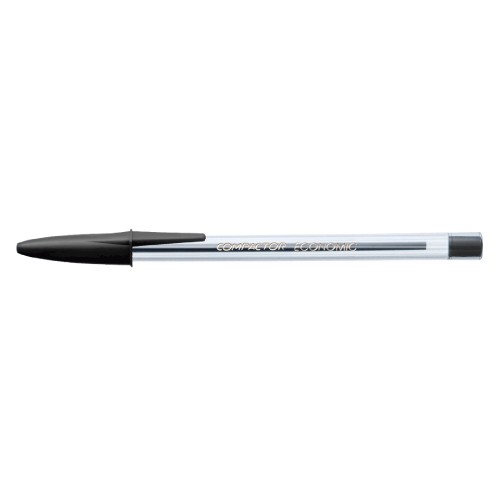caneta preta eferografica compactor 1.0mm