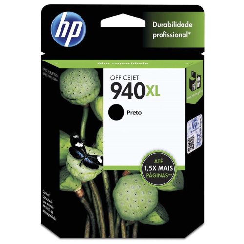 Cartucho de Impressão 940XL Preto - HP