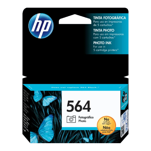 Cartucho de Impressão Fotográfico 564 Preto - HP