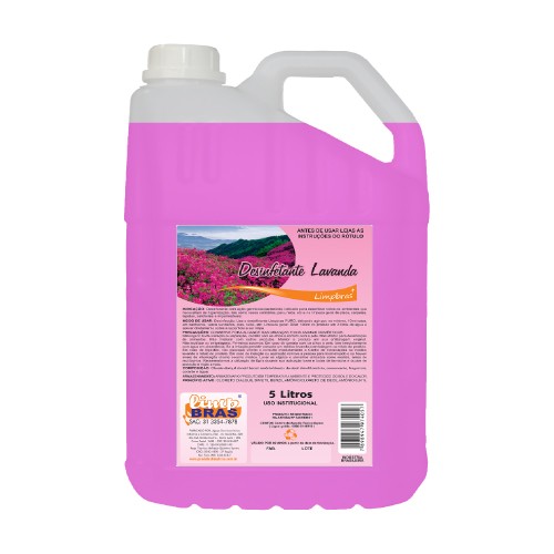 desinfetante lavanda 5 litros limpbras