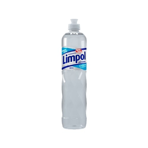 detergente lava louça clear 500ml limpol
