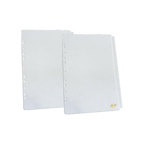 Divisória A4 Plástica para Fichário Cristal com 5 - ACP