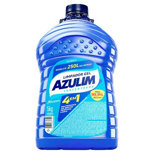 Desinfetante Limpador Gel Concentrado Azulim 5 Kg
