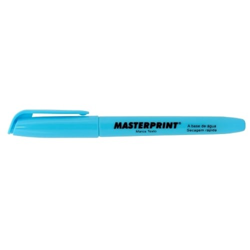 marcador de texto azul masterprint mp612