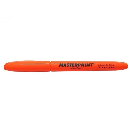 marca texto laranja masterprint mp612