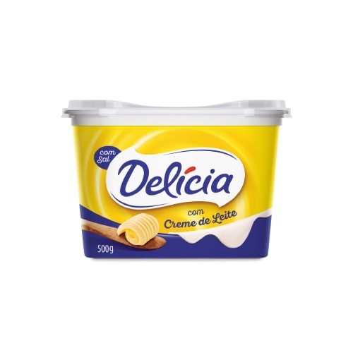 margarina delicia cremosa com sal 500g