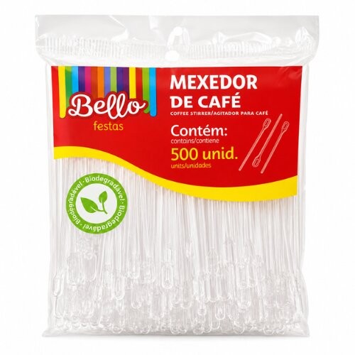 mexedor de café 9 cm com unidades