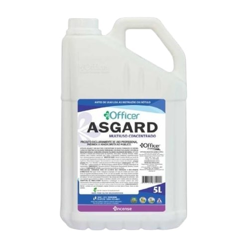 asgard multiuso concentrado 5 litros officer química