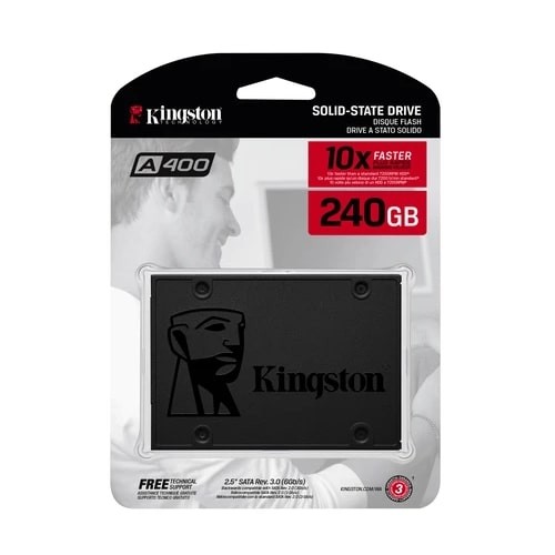 SSD A400 Sata 3 SA400S37 240GB - Kingston