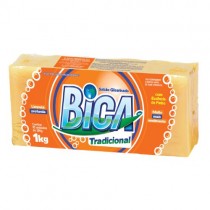 Sabão em Barra Neutro 200g Glicerinado Com 5 Unidades - Bica