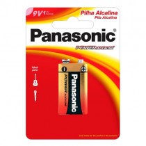 Bateria 9V Alcalina - Panasonic