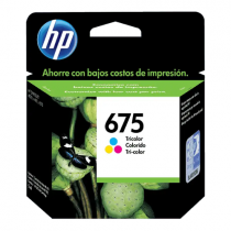 Cartucho de Impressão 675 Colorido - HP