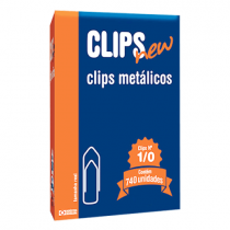 Clips 1/0 (0) com 740 UND Galvanizado - Clips New