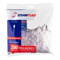Colher Little Coffee Com 200 - Strawplast