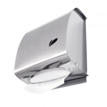 dispensador para papel toalha interfolhado inox