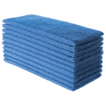 Fibra Limpeza Leve Azul com 10 UND 260x102mm REF9509 - SuperPro Bettani