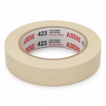 Fita Crepe Uso Geral Adere 423 18 mm x 50 m bege