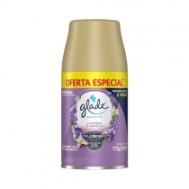 refil spray odorizante de ambiente lavanda e vanilla glade 269 ml