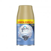 refil spray odorizante de ambiente toque de maciez glade 269 ml