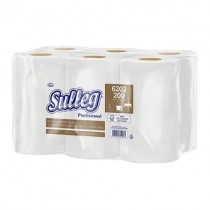 papel toalha bobina com 6 rolos de 20cm por 600 meros 20gr