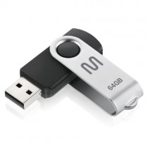 pen drive 64gb Twist usb preto multi