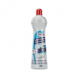 Álcool em Gel 67% 500g Cristal - Gelalcool