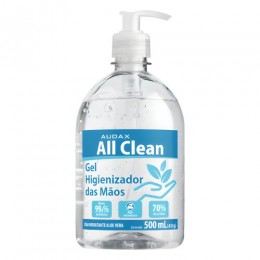Álcool em Gel 70% 433g Com Válvula - All Clean
