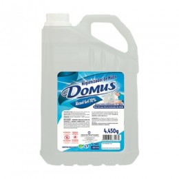 Álcool em Gel 70% 5 Litros / 4.450g - Domus