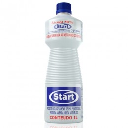 Álcool Líquido Etílico 70% 1 Litro - Start