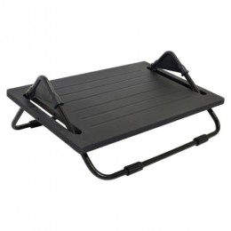 Apoio para Pés Ergonômico Preto - Multivisão