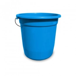 Balde Plástico 15 Litros Azul