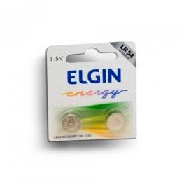 Bateria 1.5V LR1130/AG10/LR54 com 2 Unidades - Elgin