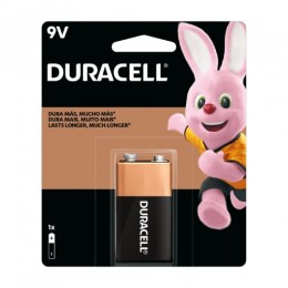Bateria 9V Alcalina - Duracell
