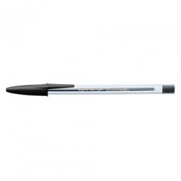 Caneta Esferográfica Economic 1.0mm Média Preta - Compactor