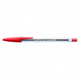 Caneta Esferográfica Economic 1.0mm Média Vermelha - Compactor