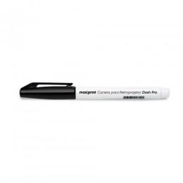 Caneta Retroprojetor Dash Pro 2.0 Preta 703091 - Maxprint