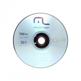 CD-R 700MB 52x 80 min - Multilaser