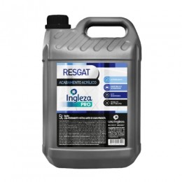Cera Líquida Auto Brilho Incolor Acrílico Resgat 5 Litros - Ingleza