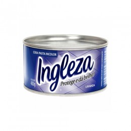 Cera Pastosa 400g Incolor Lavanda - Ingleza