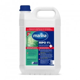 Cloro Líquido 1% Hipoclorito 5 Litros - Marina