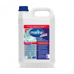 Cloro Líquido 6% 5 Litros - Marina