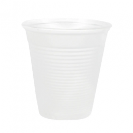 Copo Descartável 200ml Branco com 100 PP - Massimo