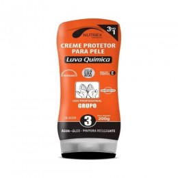 Creme Protetor Para Pele Luva Química 3x1 200g C.A.: 43802 - Nutriex