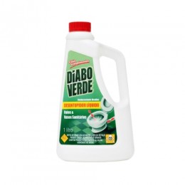 Desentupidor Líquido Desincrustante Alcalino 1 Litro - Diabo Verde