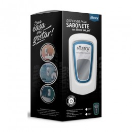 Dispenser para Sabão Liquido ou Álcool com Reservatório 800ml - Nobre