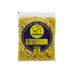 Elástico Amarelo 100 gr 120 UN - Mamuth