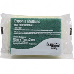 Esponja Multiuso Dupla Face Verde / Amarela - Bettanin